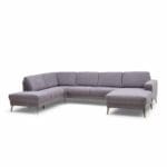 City | U-sofa | Towel / Grey