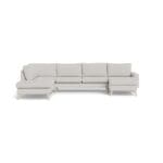 London | U-sofa | Alpine bouclé stof