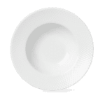 Rhombe Djúpur Tallerkur Ø24.5 cm hvítur 1 stk