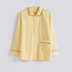 Outline Pyjama L/S Shirt S/M Soft Yellow