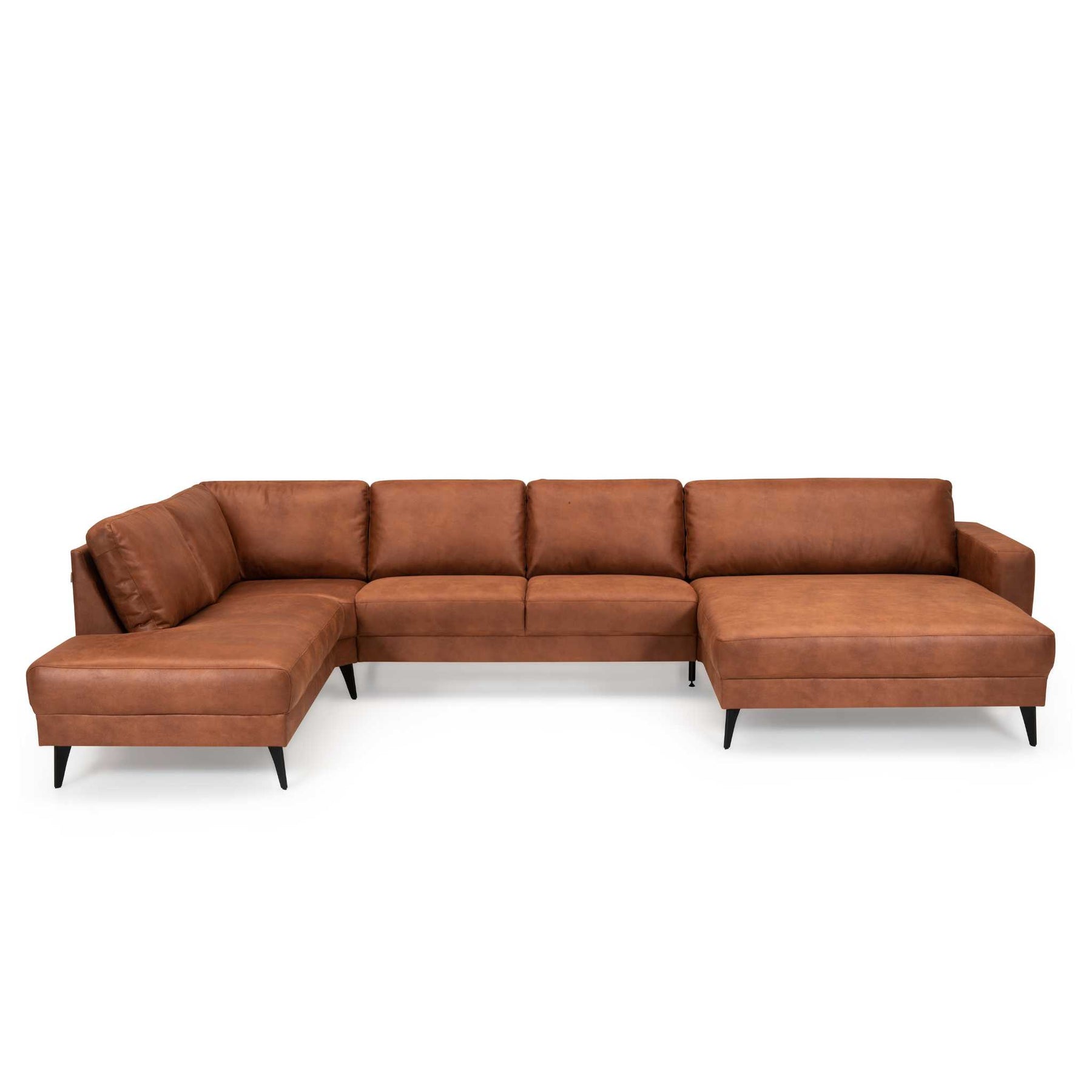 City | U-Sofa | Kentucky / Cognac