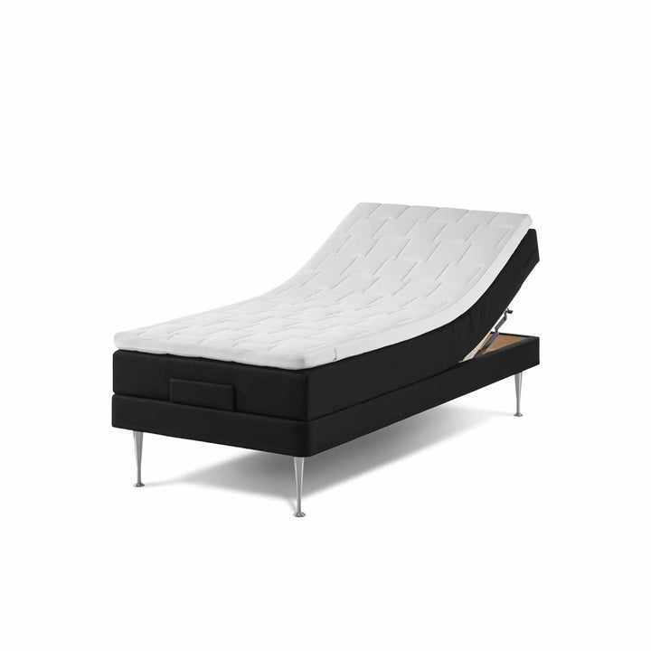 Basic | Elevationsseng 90×200 Cm | Svart Toy