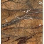 Skeribretti, marmor, forest brown, 53x15 cm