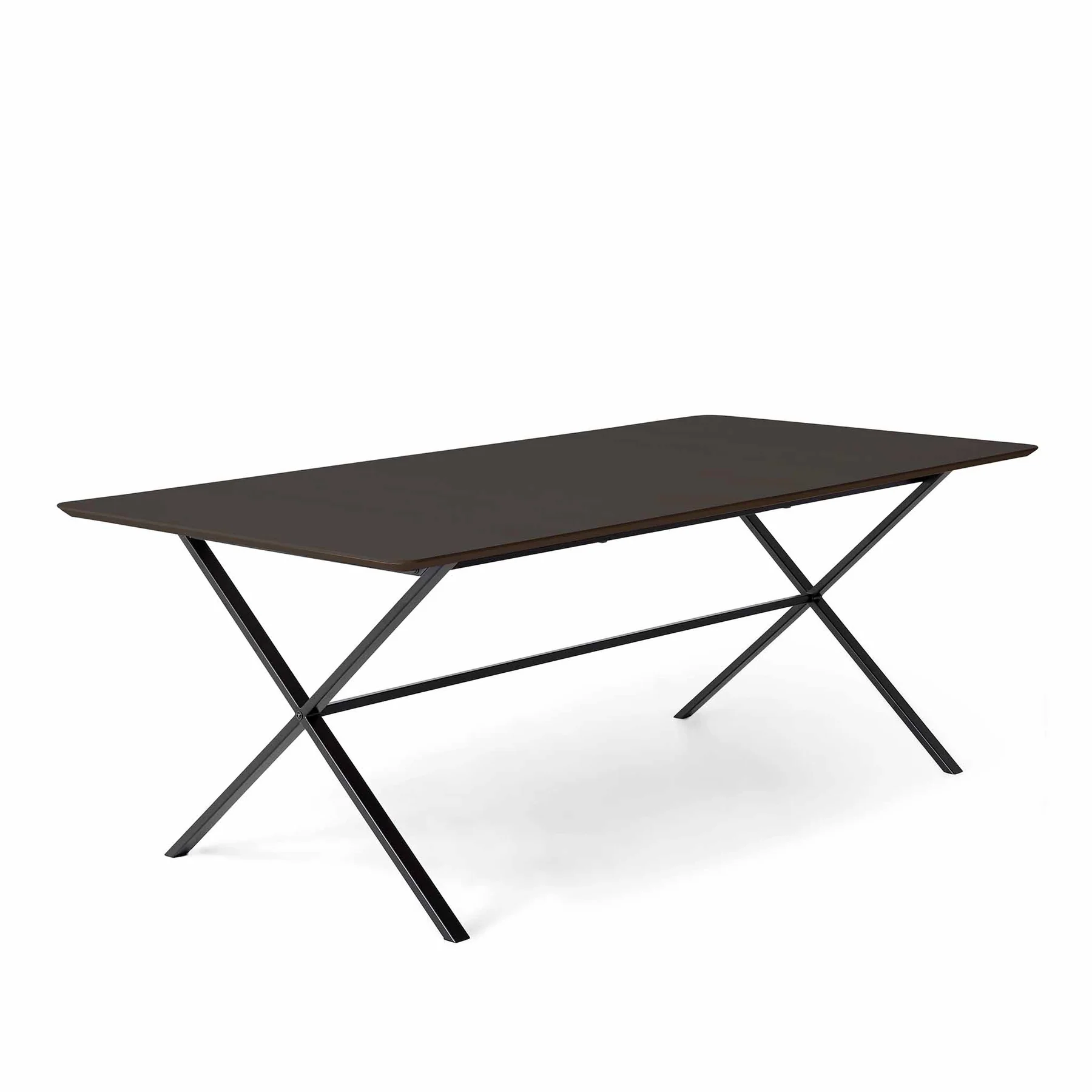Meza Spísiborð | 210X100 | Svart Nano Laminat