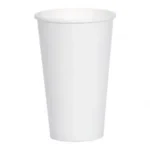 GP 16oz Single Wall Coffee Cup (White) 50 stk.