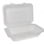 GP Bagasse Clamshell Large 9"x6" 125 stk.