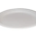 GP Bagasse Oval Plate 7x10" 125 stk.