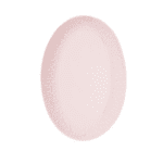 Confetti Candy floss oval fad 36x25,5 cm