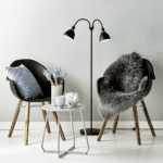 Ray Double | Gólvlampa | Svart