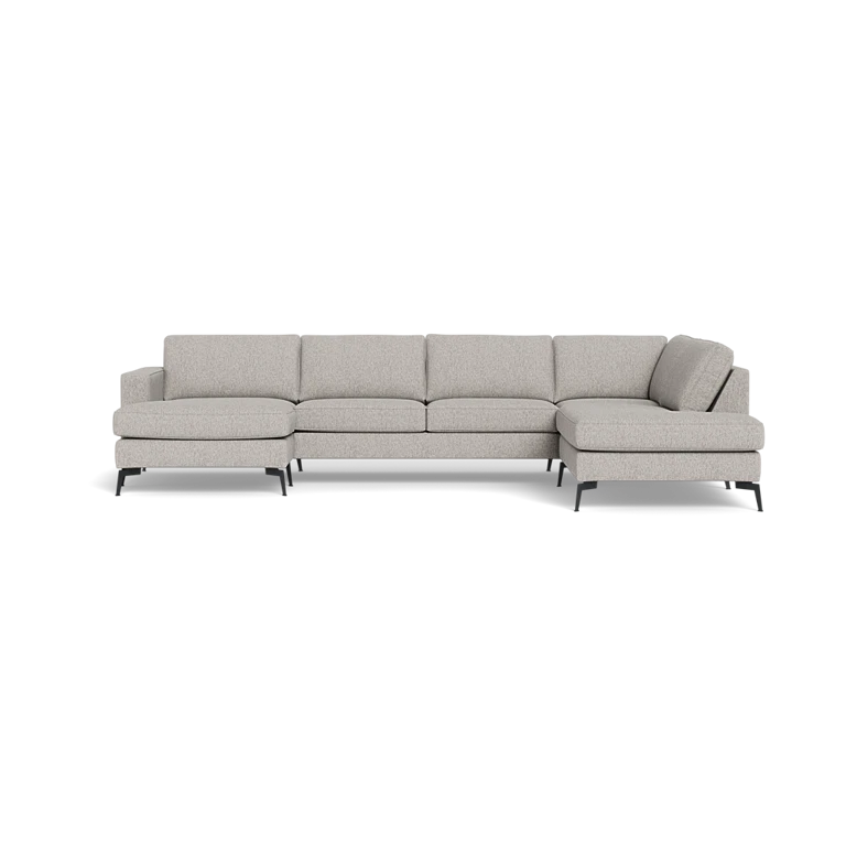 Odense | Sofa | Chaiselong Við Opencorner R | Marble Ash | Oliera Eik |