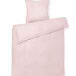 Monochroma Lines seingjasett Rosa Hvítt