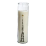 Modern Christmas, Candle in glass