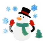 Star Collection, Windowsticker. Snowman