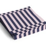 Pattern Serviettur, Ljósareytt/myrkablátt strípur