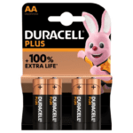 Duracell Plus AA-4 stk. í pk.