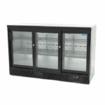 Maxima Drink Fridge - 3 Sliding Doors - 6 Adjustable Shelves