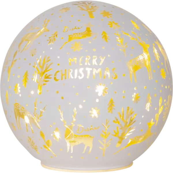Merry X-Mas Jólakúla Ø15Cm