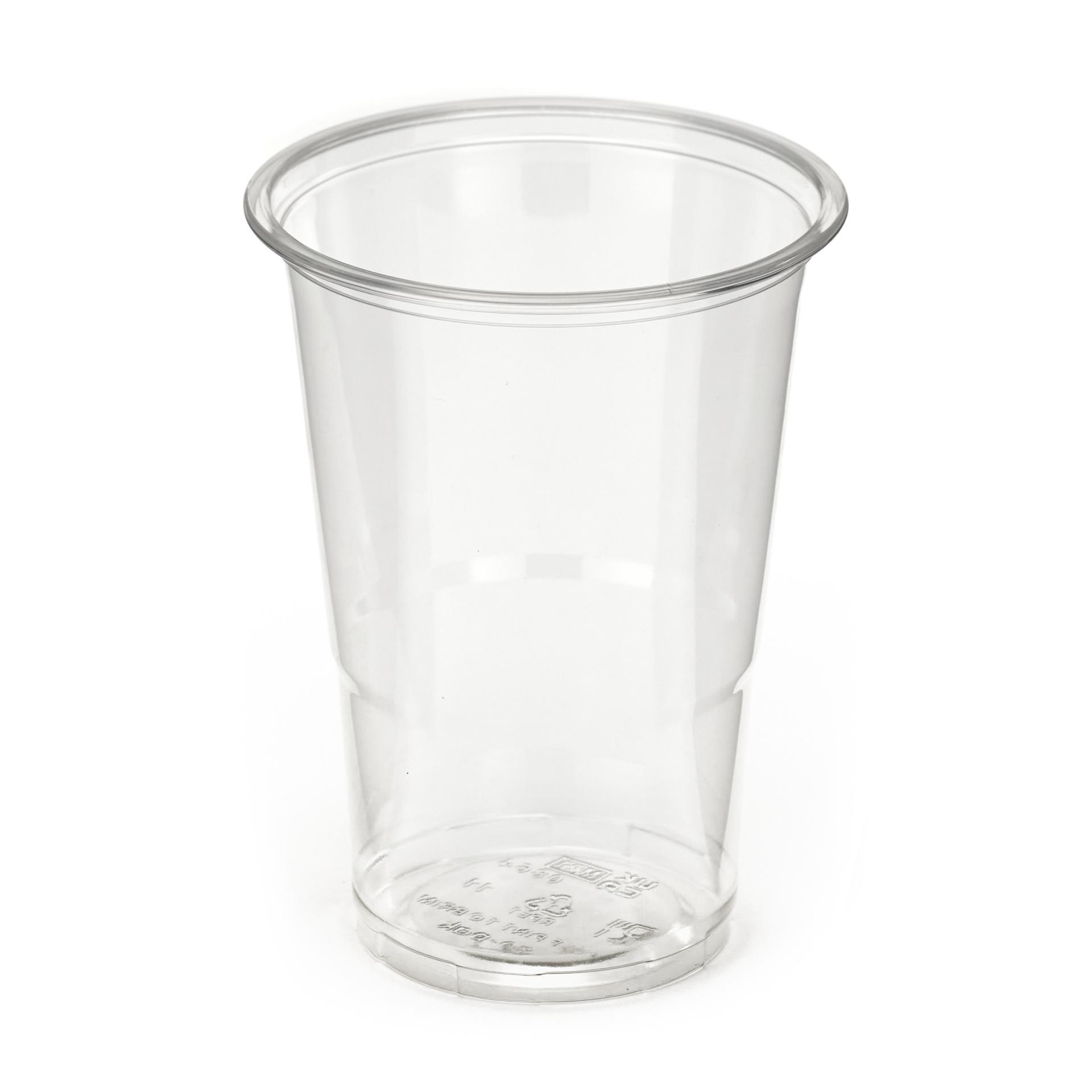 Gp Half Pint To Rim (284Ml) Clear Rpet Tombler