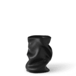 Collapse Vase, 20, Black
