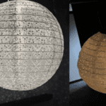 Solar lanternir ø20 cm við holmynstur til upphang