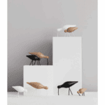 Shorebird | Large | 14x22x6,5cm | Svartur