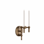 Stoff Nagel wall hanger bronzed brass