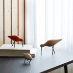 Shorebird | Medium | 11x15x5,5cm | Blátt/svartur