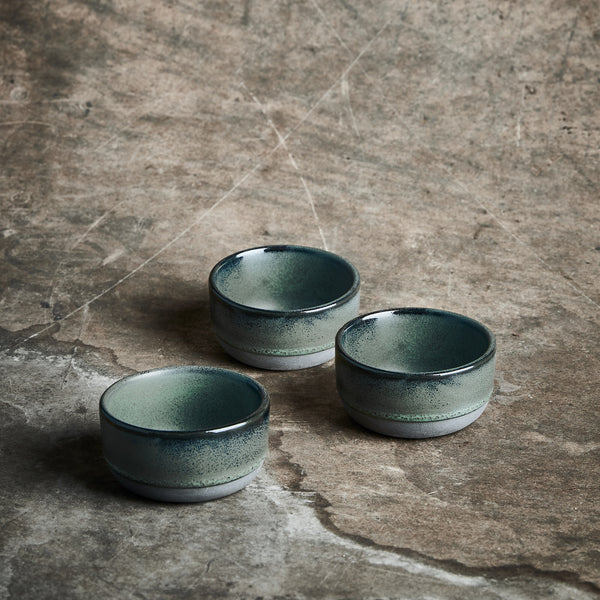 Raw Northern Green – Mini Bowl 3Stk. 7,5×3,8Cm