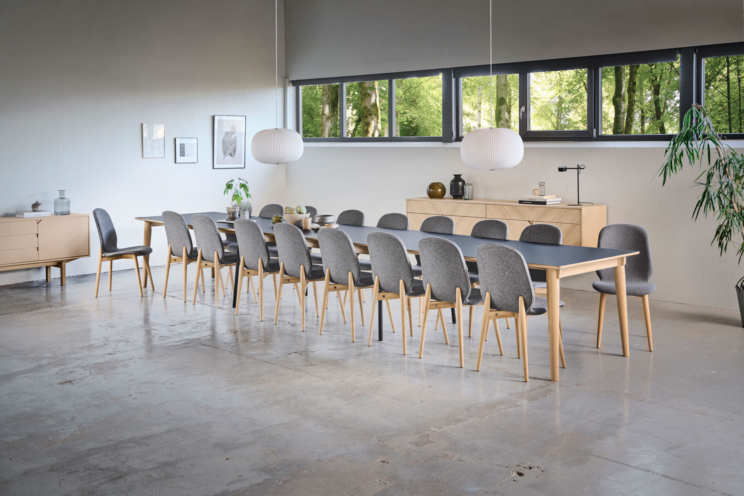 Molti | Langborð | 215×102 | Eik/Laminat