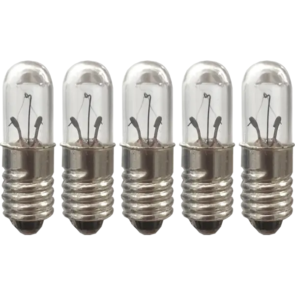 Perur 12V. 0,6W E5, 5Stk