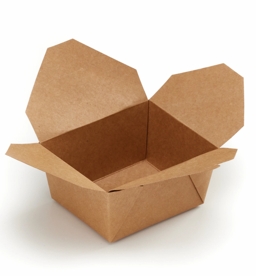 Gp Small Kraft Folded Board Foos Box 50 Stk.