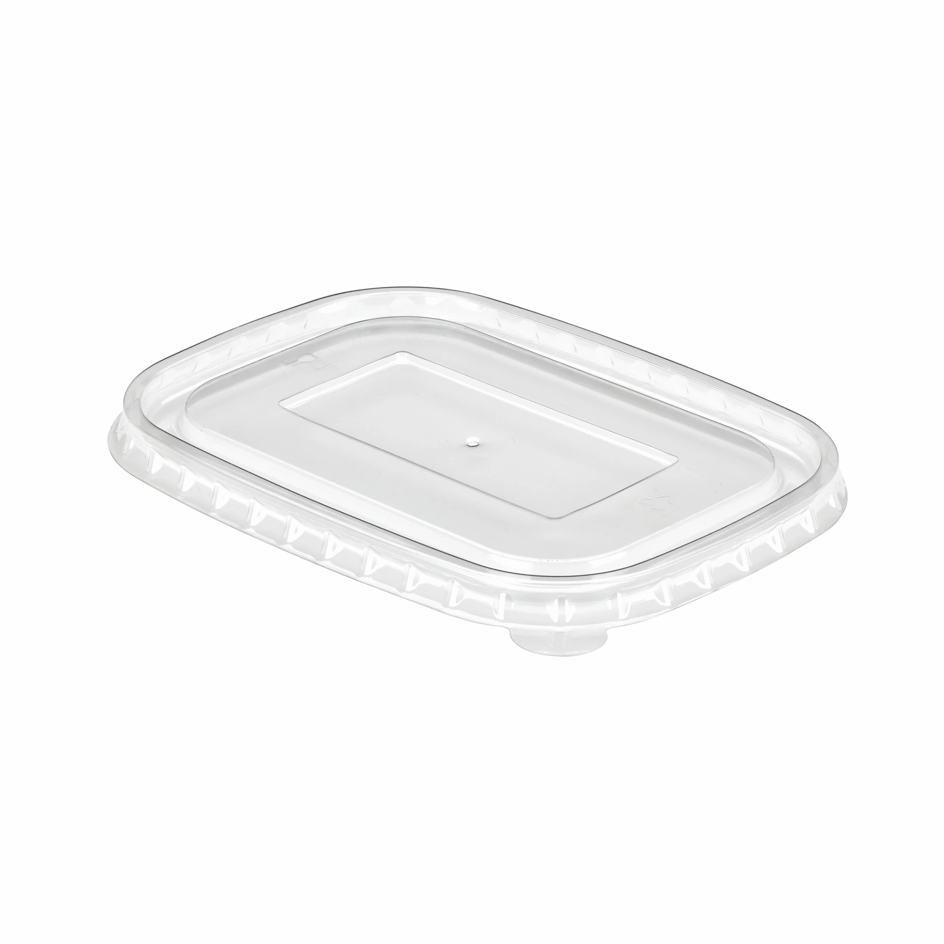 Gp 500/700/1000Ml Lid Clear Pet Rectangular Deli Bowl 300Stk