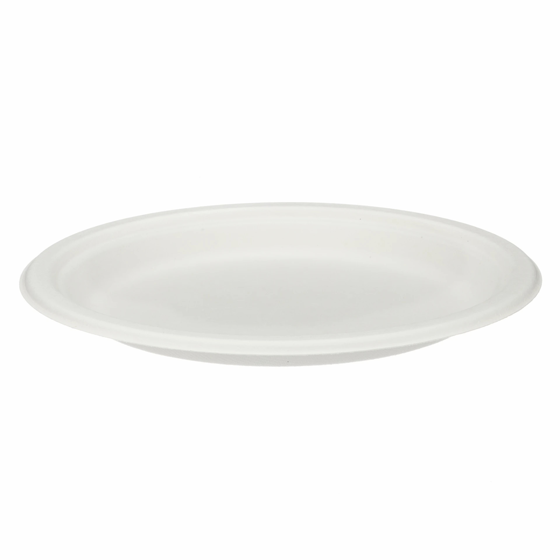 Gp Bagasse Plate Round 9″ 125 Stk