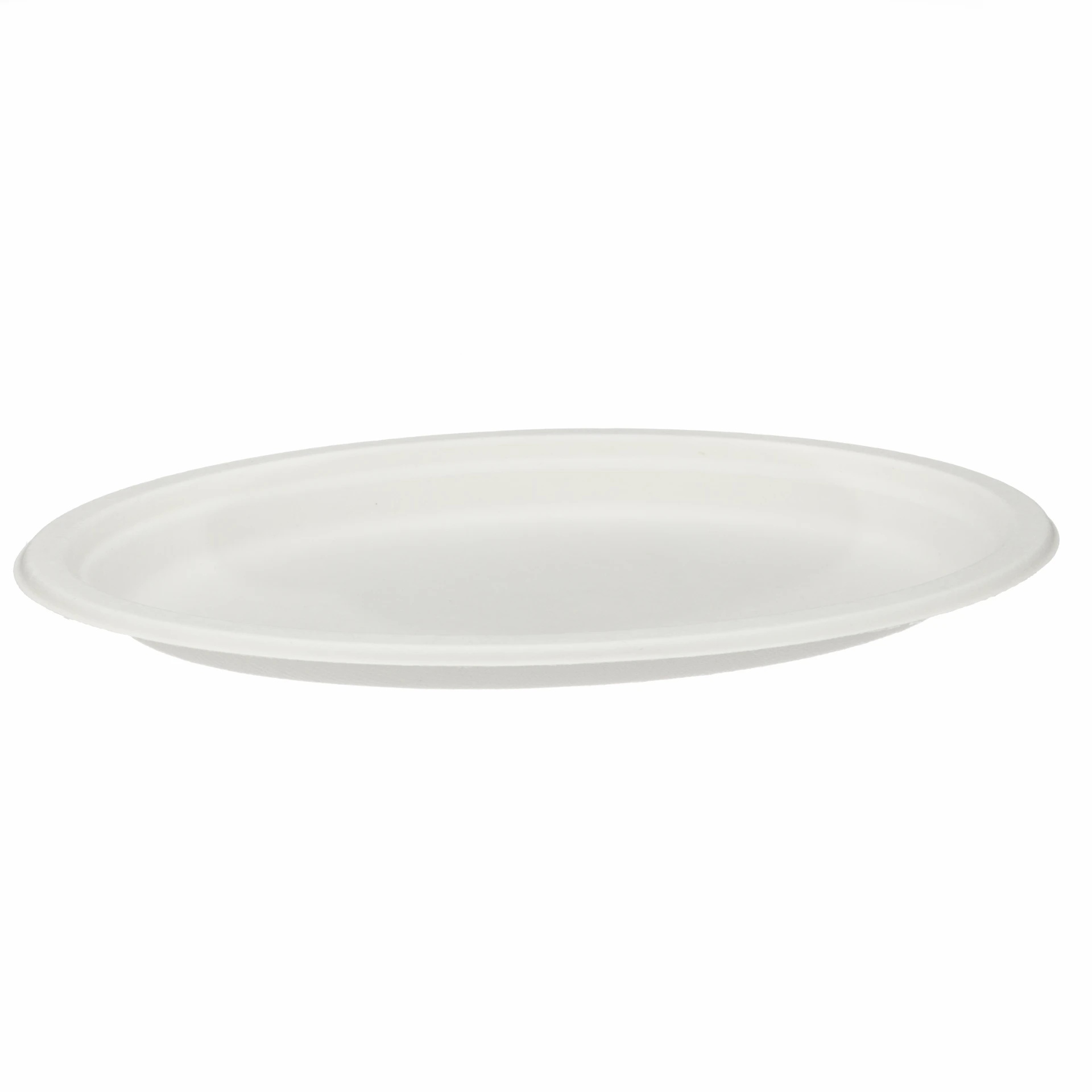 Gp Bagasse Oval Plate 7×10″ 125 Stk.