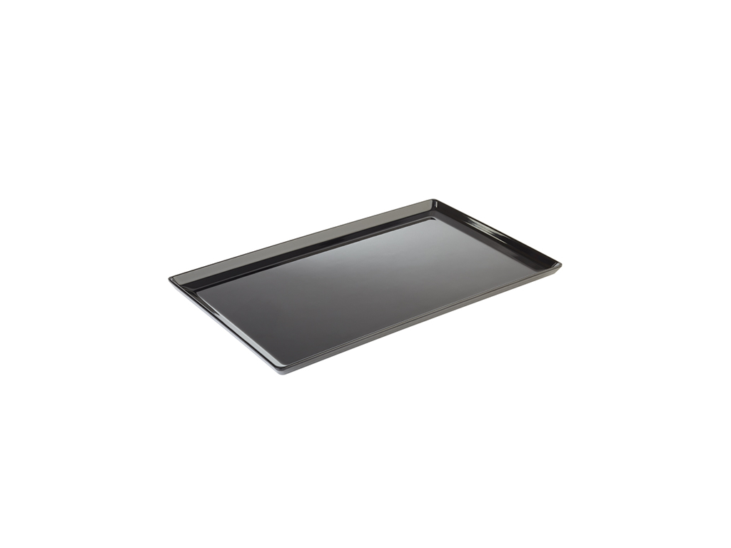 Gn Tray -Pure- 53×32,5Cm H_3 Melamin Black